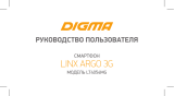 Digma Linx Argo 3G Blue (LT4054MG) Руководство пользователя