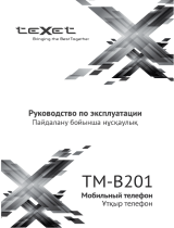 TEXET TM-B201 Black Руководство пользователя