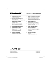 EINHELL PXC TE-CD 18 Li Brushless-Solo (4513850) Руководство пользователя