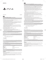 PlayStation 4 DualShock 4 Wave Blue (CUH-ZCT1E) Руководство пользователя