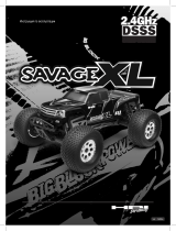 HPI Racing Монстр 1/8 Savage XL Бензиновый двигатель OS Руководство пользователя
