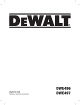 DeWalt DWE496 Руководство пользователя