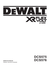 DeWalt DCS576N FlexVolt XR (без аккумулятора) Руководство пользователя