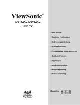 ViewSonic NX1940 W Руководство пользователя