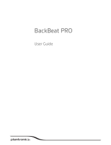 Plantronics BackBeat PRO/R Руководство пользователя