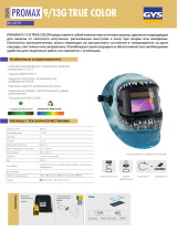 GYS HELMETS LCD 9/13 PROMAX TRUE COLOR Техническая спецификация