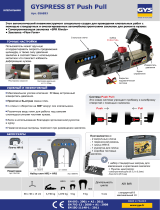 GYS RIVETING MACHINE GYSPRESS 8T PUSH-PULL Техническая спецификация