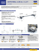 GYS HANDLING JACK AUTO ROLL 1.55m/1.2t Техническая спецификация