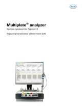 Roche Multiplate 5 Analyzer Справочное руководство