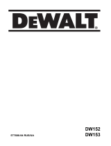 DeWalt DW152 Руководство пользователя