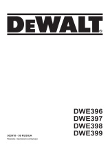 DeWalt DWE399 Руководство пользователя