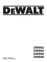 DeWalt DW908 Руководство пользователя