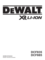 DeWalt DCF835 Руководство пользователя
