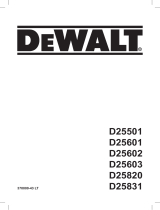 DeWalt D25603 Руководство пользователя