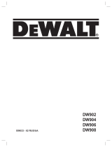 DeWalt DW906 Руководство пользователя