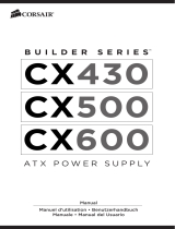 Corsair BUILDER CX600 Инструкция по применению