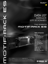 Yamaha MOTIF-RACK ES Техническая спецификация