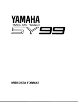 Yamaha SY99 Инструкция по применению