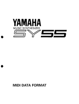 Yamaha SY55 Инструкция по применению