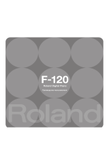 Roland F-120 (White) Инструкция по применению