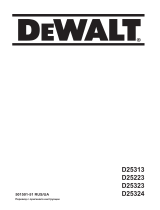 DeWalt D25223 Руководство пользователя