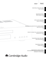 Cambridge Audio Azur 740C Руководство пользователя