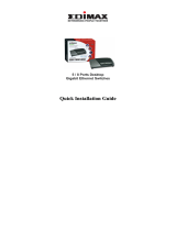 Edimax Technology 5/8 Ports Desktop Руководство пользователя
