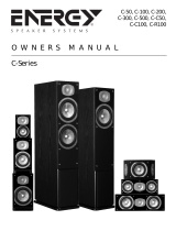 Energy Speaker Systems C-C50 Руководство пользователя