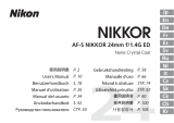 Nikon AF-S NIKKOR 24MM F-1.4G ED Руководство пользователя