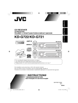 JVC KD-G721 Руководство пользователя