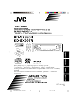 JVC KD-SX997R Руководство пользователя