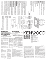 Kenwood KFC-W1010 Руководство пользователя