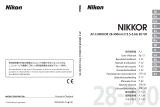 Nikon AF-S NIKKOR 28-300MM F-3.5-5.6G ED VR Руководство пользователя