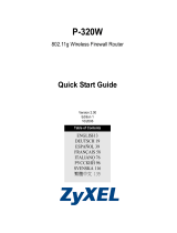 ZyXEL Communications 1-P-320W Руководство пользователя