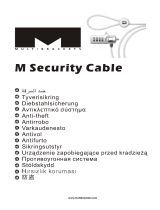 Multibrackets M Security Cable Руководство пользователя