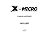 X-Micro mini DisGo Руководство пользователя