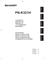 Sharp PNK321H Инструкция по применению