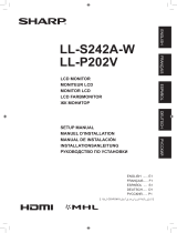 Sharp LL-S242A-W Инструкция по применению