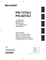 Sharp PN70TA3 Инструкция по применению