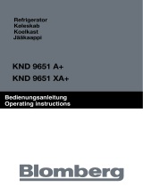 Blomberg KND 9651 A Руководство пользователя