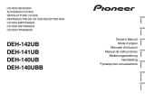 Pioneer DEH-141UB Руководство пользователя
