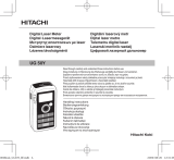 Hitachi UG50Y Руководство пользователя