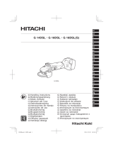 Hitachi Koki G 18DSL Инструкция по эксплуатации