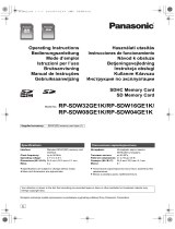 Panasonic RP-SDW04GE1K Инструкция по применению