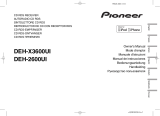Pioneer DEH-2600UB Руководство пользователя