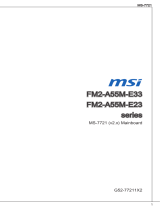 MSI FM2-A55M-E33FM2-A75IA-E53FM2-A85XA-G65 Инструкция по применению