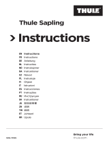 Thule Sapling Elite Инструкция по применению