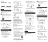 Sony SRS-X3 Инструкция по началу работы