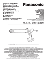 Panasonic EY3640 Инструкция по применению