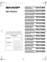 Sharp MXFRX5U Инструкция по эксплуатации